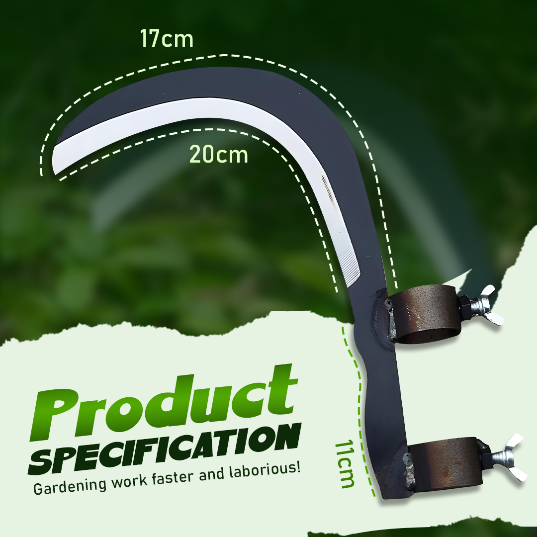 🔥Black Friday & Christmas Early Bird Sale🔥 Multifunctional Portable Grass Sickle Cutter Head