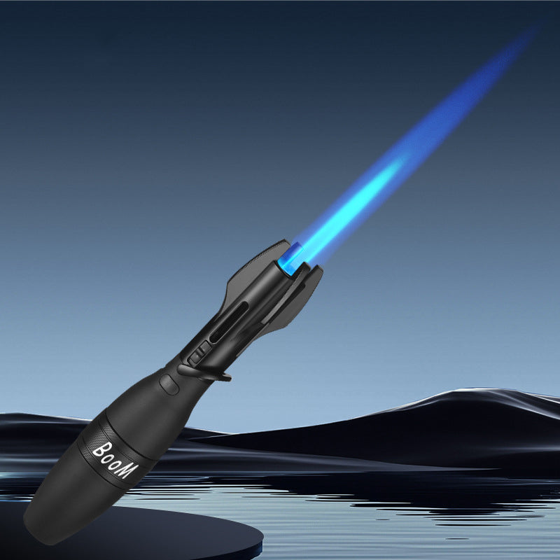 ๐ Creative Rocket Fidget Lighter - Windproof Flame Meets Fidget Fun!๐