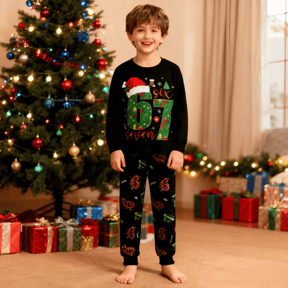 🎄2025 Christmas Sale🎅The Viral 67 Christmas Kids Pajama Set