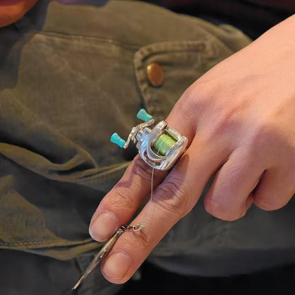 🎁Hot Sales Promotion 50% OFF🎣 Mini Fishing Reel Jewelry Set – Spins Like the Real Thing! ✨