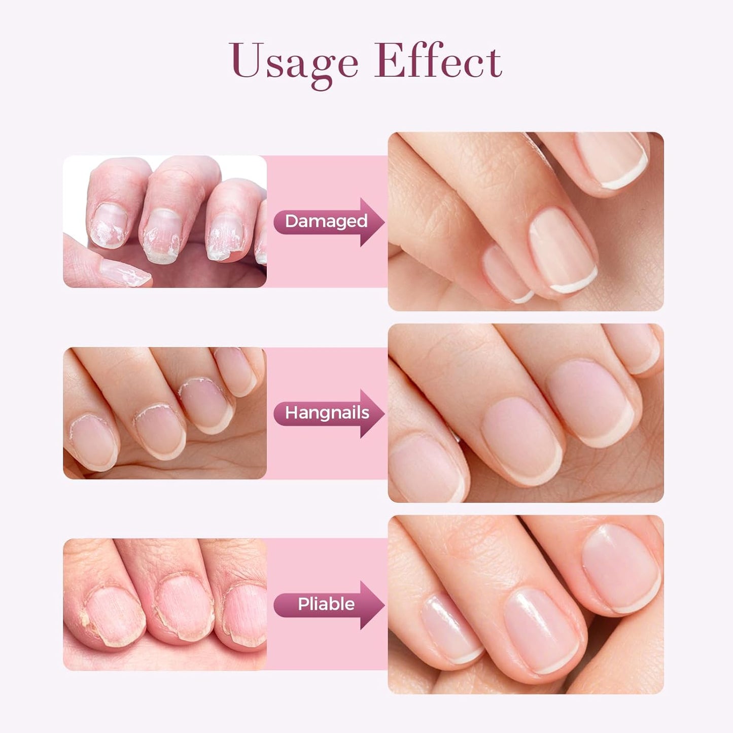 Ceramic Cuticle Pusher & Oil Pen Gentle Cuticle Remover for Dry & Damaged Nails, Hangnails, Moisturize Strengthen Brighten