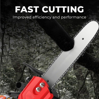 🔥Cordless high-power lithium battery chainsaw - 🎁Limited-time gift tool kit!