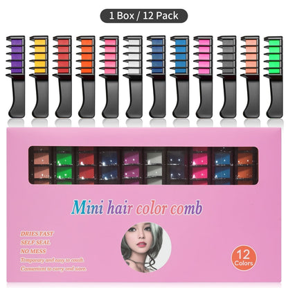 🎅 Christmas sale - 49% off ✨One-time 10-color hair dyeing chalk