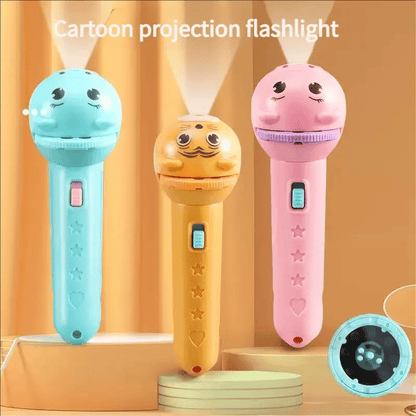 3 Slide Films Projection Torch Light Toy ----24 random patterns
