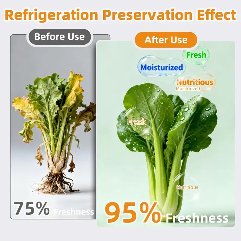 (10pcs )Reusable Aluminum Foil Sealable Storage Bags, 2025 New Resealable Vacuum Zipper Pouches for Food, Stand Up Foil Sealable Bags with Label and Zip Lock for Vegetable Fruit Meat