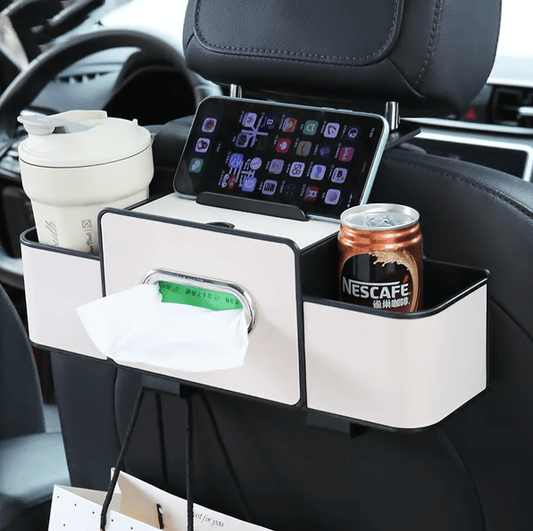 3-in-1 Car Backseat Organizer – Keep Your Ride Clean & Organized!