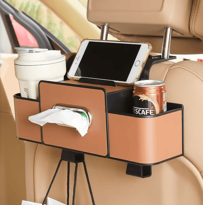 3-in-1 Car Backseat Organizer – Keep Your Ride Clean & Organized!