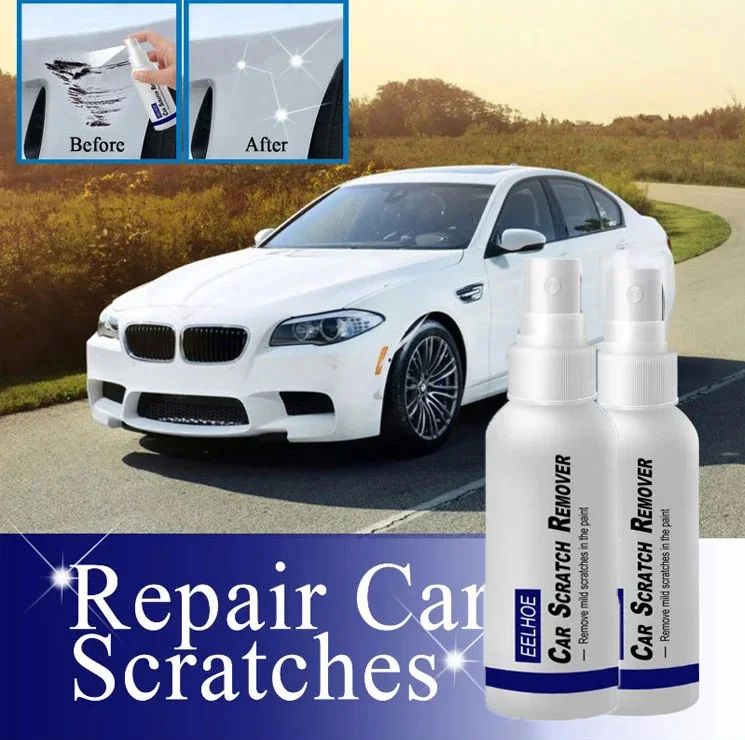🔥Hot-selling!  Car Paint Scratch Repair Spray (Quick Fix for Light Scratches & Scuffs)