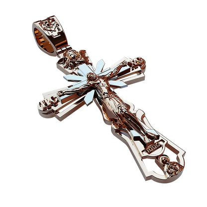✝️📿Holy Jesus Pendant - Symbol of Faith & Protection🕊️