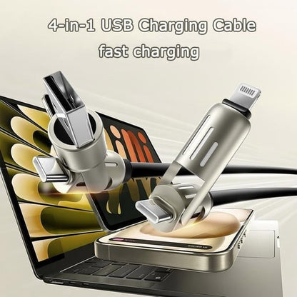 🔥6.6ft 4-in-1 Fast Charging USB Charging Cable