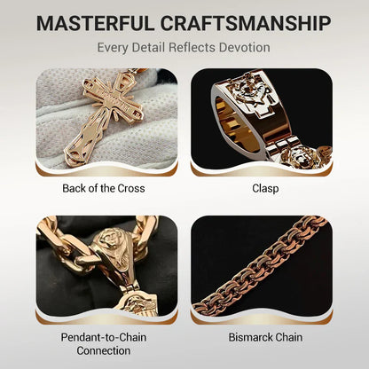 ✝️📿Holy Jesus Pendant - Symbol of Faith & Protection🕊️