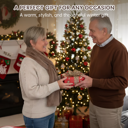 Black Friday Big Promotion Save 50%🔥Faux Fur Scarf With Hidden Zipper Pocket