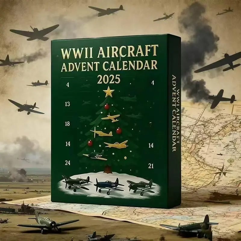 2025 Aircraft Advent Calendar World War II Plane