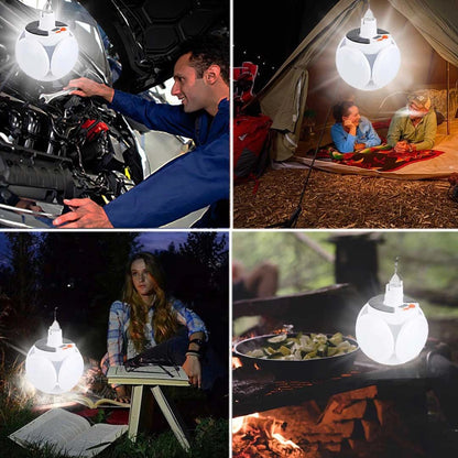 🔥 Limited-time discount🔥2 in 1 Folding Solar Lamp