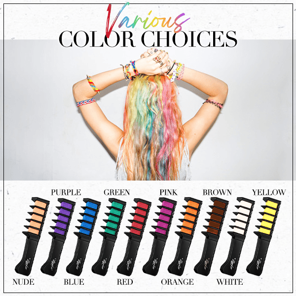 🎅 Christmas sale - 49% off ✨One-time 10-color hair dyeing chalk