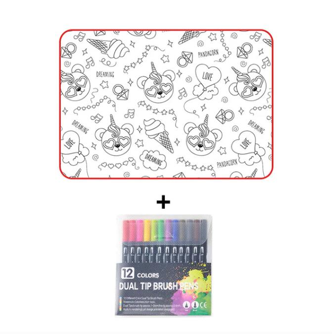 🎅Christmas Sale 60% OFF🎁DIY Cartoon Colorable Pajamas for Kids🎨