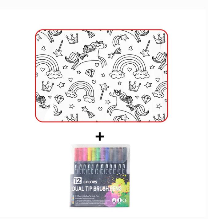 🎅Christmas Sale 60% OFF🎁DIY Cartoon Colorable Pajamas for Kids🎨