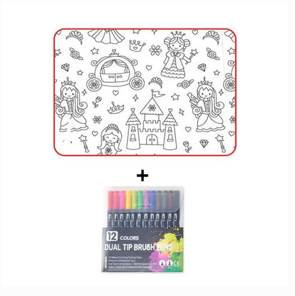 🎅Christmas Sale 60% OFF🎁DIY Cartoon Colorable Pajamas for Kids🎨