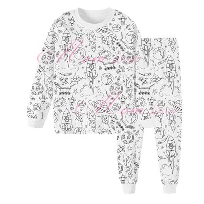 🎅Christmas Sale 60% OFF🎁DIY Cartoon Colorable Pajamas for Kids🎨