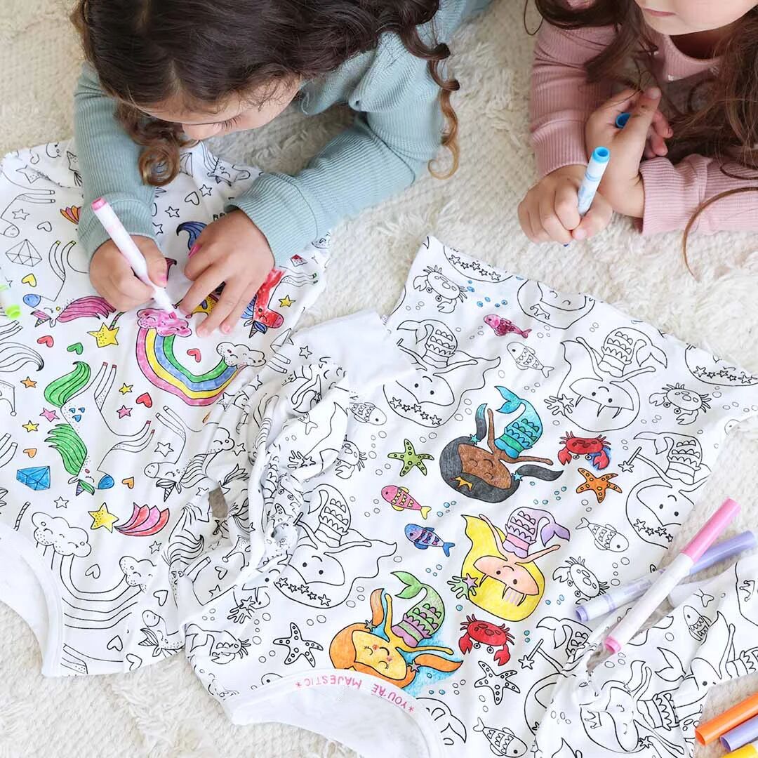 🎅Christmas Sale 60% OFF🎁DIY Cartoon Colorable Pajamas for Kids🎨