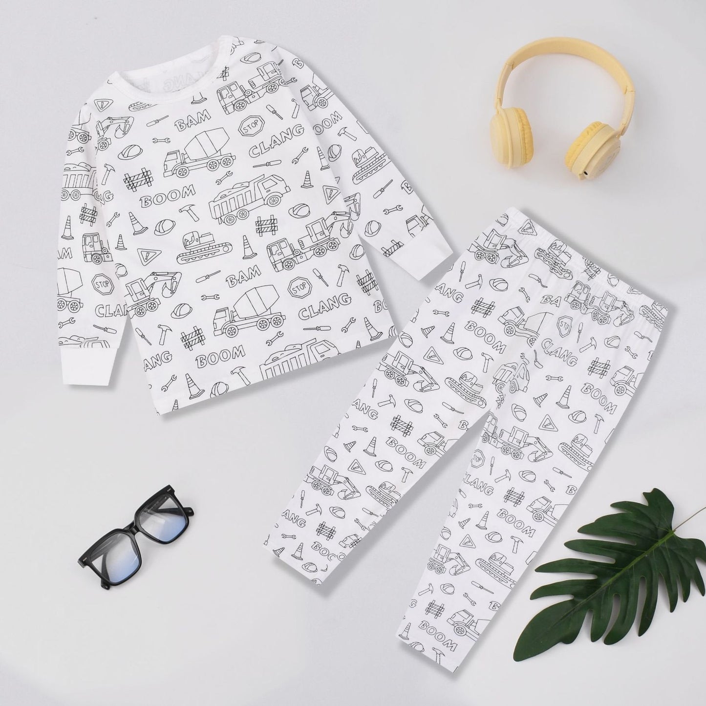 🎅Christmas Sale 60% OFF🎁DIY Cartoon Colorable Pajamas for Kids🎨