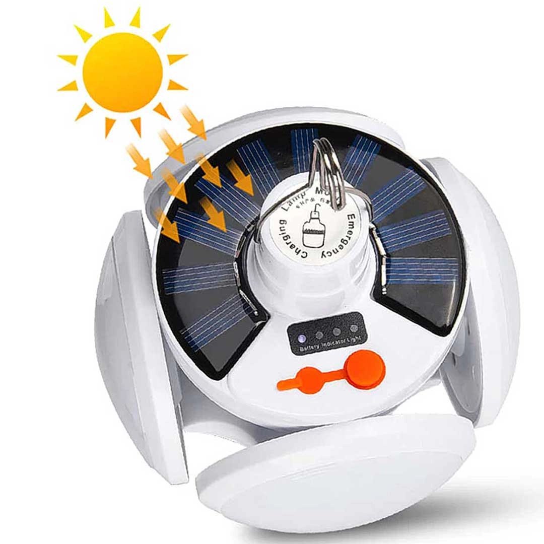 🔥 Limited-time discount🔥2 in 1 Folding Solar Lamp