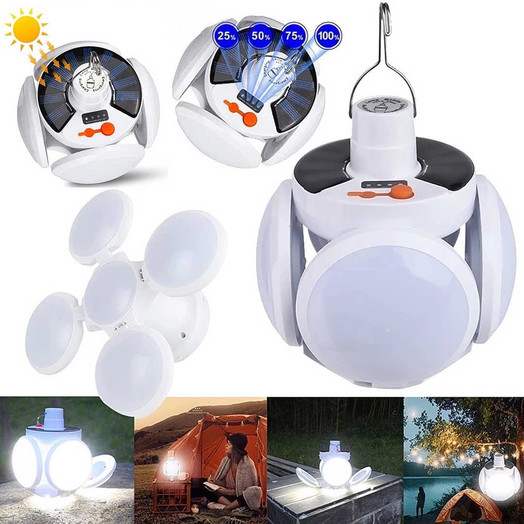 🔥 Limited-time discount🔥2 in 1 Folding Solar Lamp
