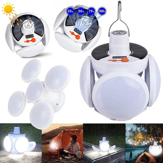 🔥 Limited-time discount🔥2 in 1 Folding Solar Lamp