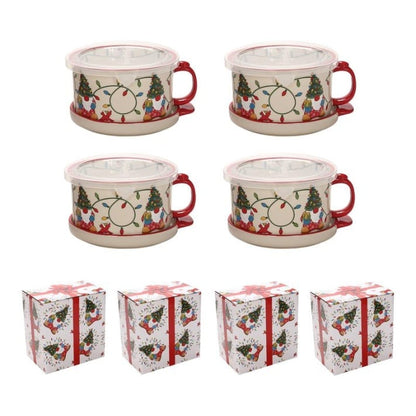 🎅Christmas Sale🎅25-oz Mug Meals w/ Lid-its