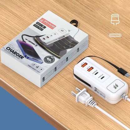 🔌 Christmas Sale 50% OFF|⚡ Fast Charging Power Strip |4-Port Smart Hub with 30-Min Boost & Surge Protection🔋✅