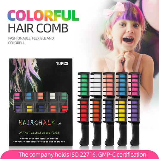 🎅 Christmas sale - 49% off ✨One-time 10-color hair dyeing chalk