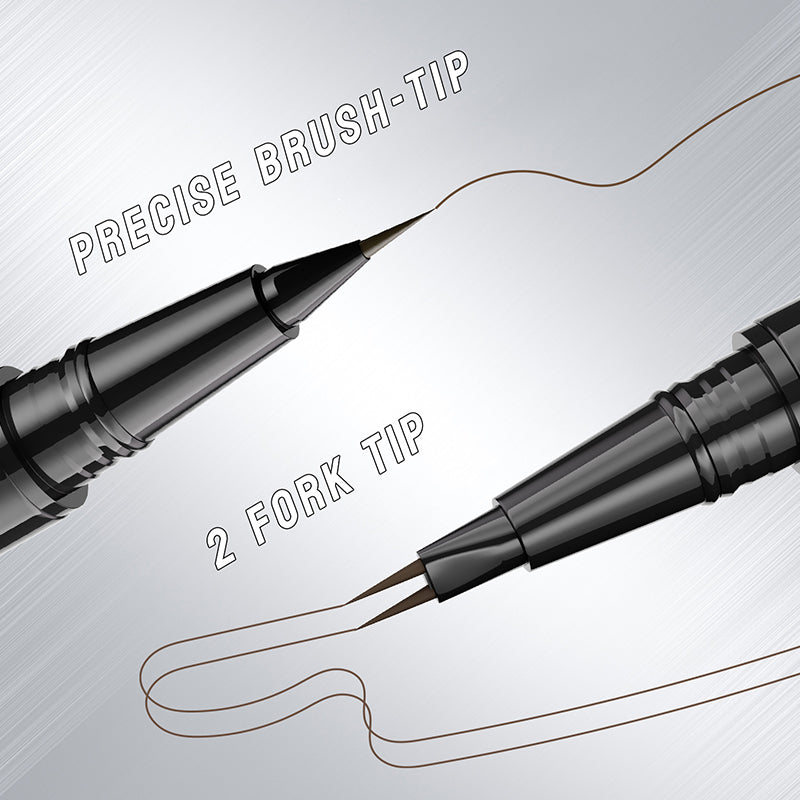 🔥2025 NEW YEAR Sale🔥 2-in-1 Dual-Ended Microblading Eyebrow Pen