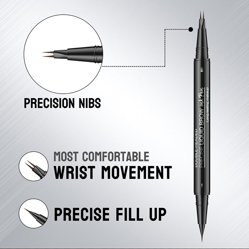 🔥2025 NEW YEAR Sale🔥 2-in-1 Dual-Ended Microblading Eyebrow Pen