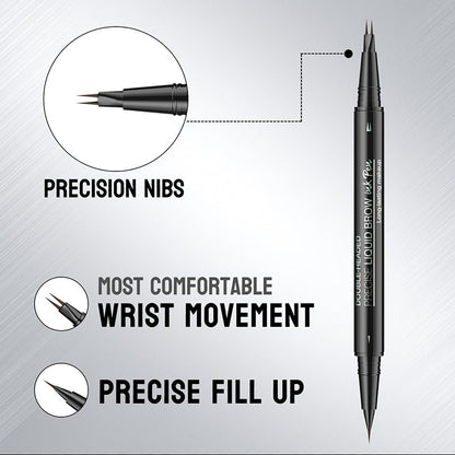 🔥2025 NEW YEAR Sale🔥 2-in-1 Dual-Ended Microblading Eyebrow Pen