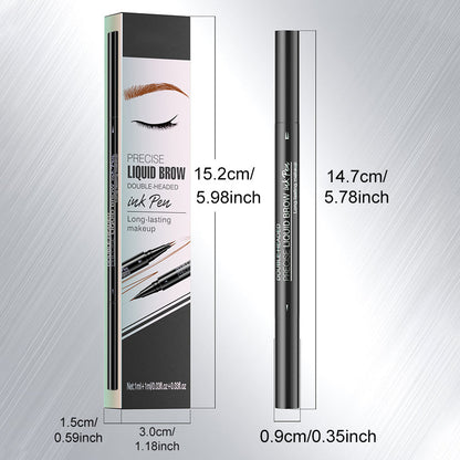 🔥2025 NEW YEAR Sale🔥 2-in-1 Dual-Ended Microblading Eyebrow Pen