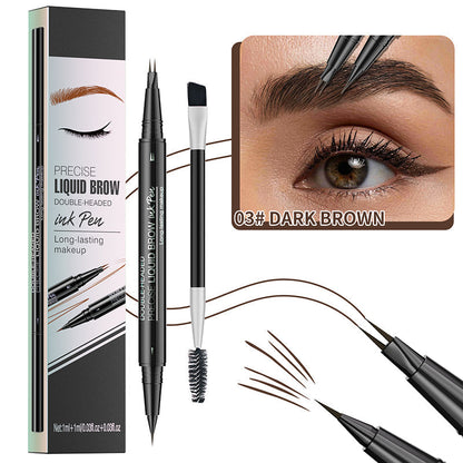 🔥2025 NEW YEAR Sale🔥 2-in-1 Dual-Ended Microblading Eyebrow Pen