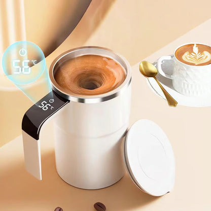 🏆Flash Sale⚡30K+ SOLD! Almost Gone💥☕ Rechargeable Automatic Magnetic Stirring Coffee Mug Set