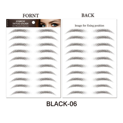 🎉Hot Sale 50% OFF 🛍️Long-Lasting 3D Waterproof Eyebrow Tattoo Sticker