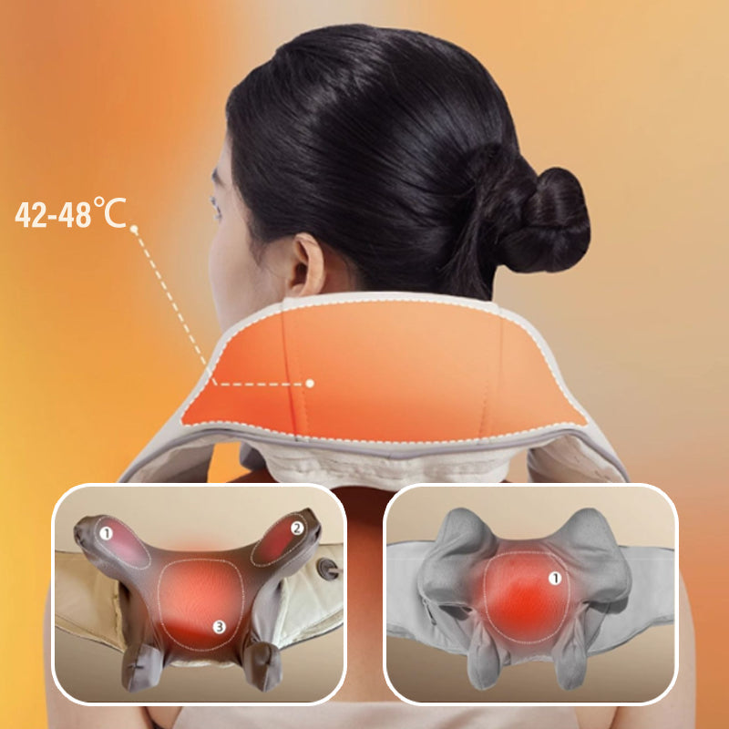 🎁Limited Time Half Price - Neck and Shoulder Heat Massager