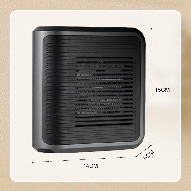 🔥 2025 HOT SALE 60% OFF! ✨ 800W Wall Outlet Space Heater - Adjustable Thermostat with 4 Timer Settings & Overheat Protection for Office/Bedroom 🕒🌡️