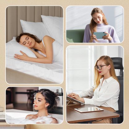 🔥 2025 HOT SALE 60% OFF! ✨ 800W Wall Outlet Space Heater - Adjustable Thermostat with 4 Timer Settings & Overheat Protection for Office/Bedroom 🕒🌡️