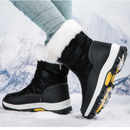 ⌛Limited stock🔥Women’s Non-Slip Warm Zipper Snow Boots👢