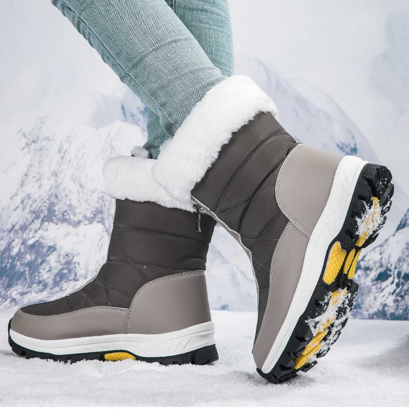 ⌛Limited stock🔥Women’s Non-Slip Warm Zipper Snow Boots👢