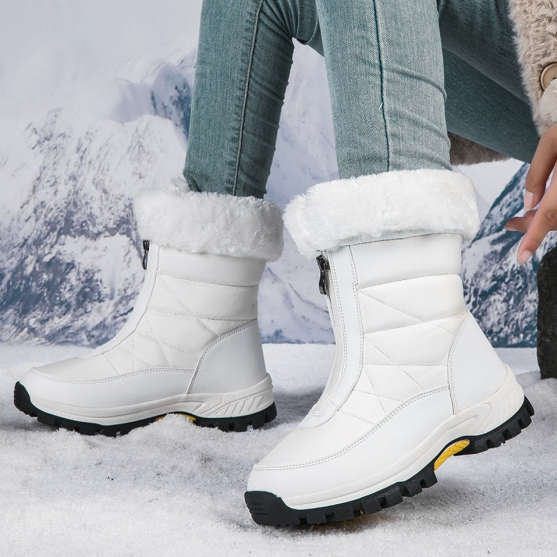 ⌛Limited stock🔥Women’s Non-Slip Warm Zipper Snow Boots👢