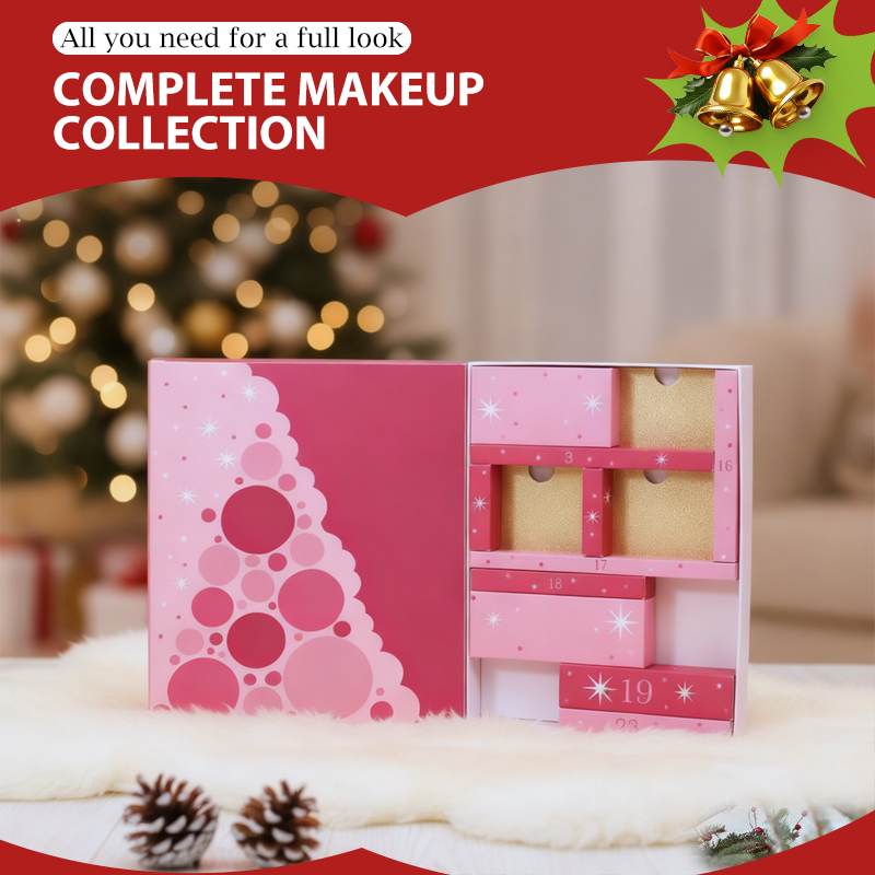 🎄 Christmas Sale: 49% Off ⛄ Makeup Advent Calendar Gift Set 💄 — All-in-one kit with 40-color eyeshadow palette & daily surprises (The perfect Christmas gift! 🎁)