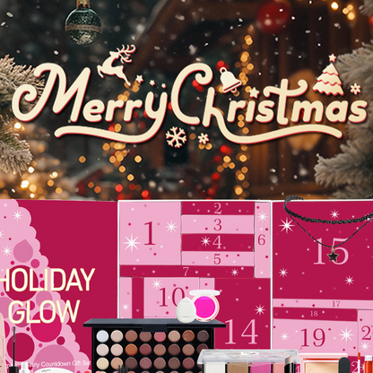 🎄 Christmas Sale: 49% Off ⛄ Makeup Advent Calendar Gift Set 💄 — All-in-one kit with 40-color eyeshadow palette & daily surprises (The perfect Christmas gift! 🎁)