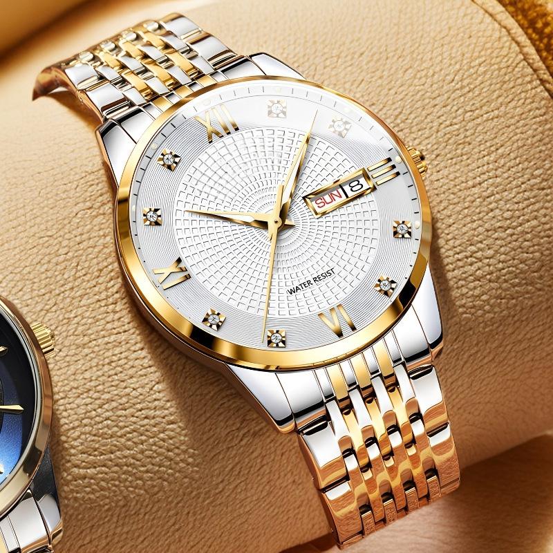 ⏳ Year-end premium sale: 50% off 💥 Men's watches, stainless steel, waterproof, business type