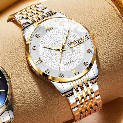 ⏳ Year-end premium sale: 50% off 💥 Men's watches, stainless steel, waterproof, business type