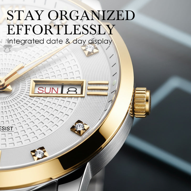 ⏳ Year-end premium sale: 50% off 💥 Men's watches, stainless steel, waterproof, business type