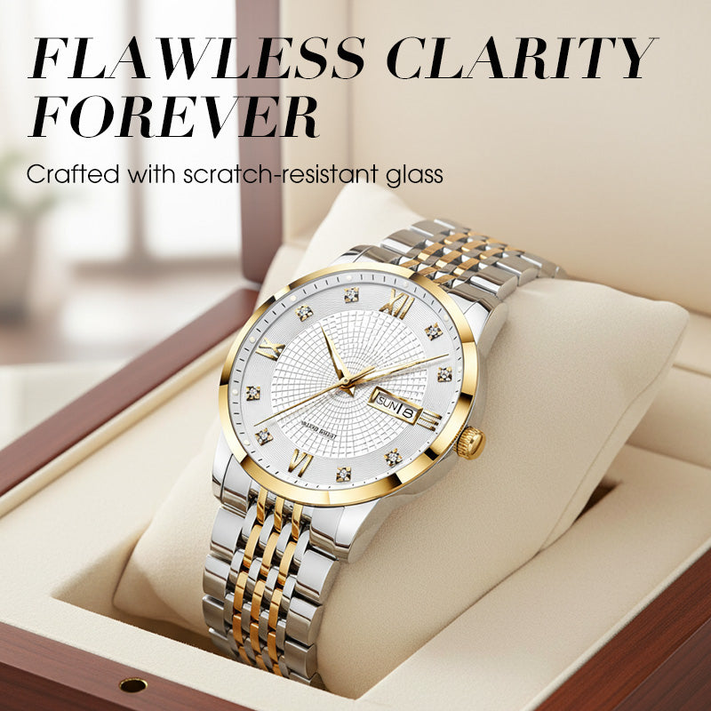 ⏳ Year-end premium sale: 50% off 💥 Men's watches, stainless steel, waterproof, business type